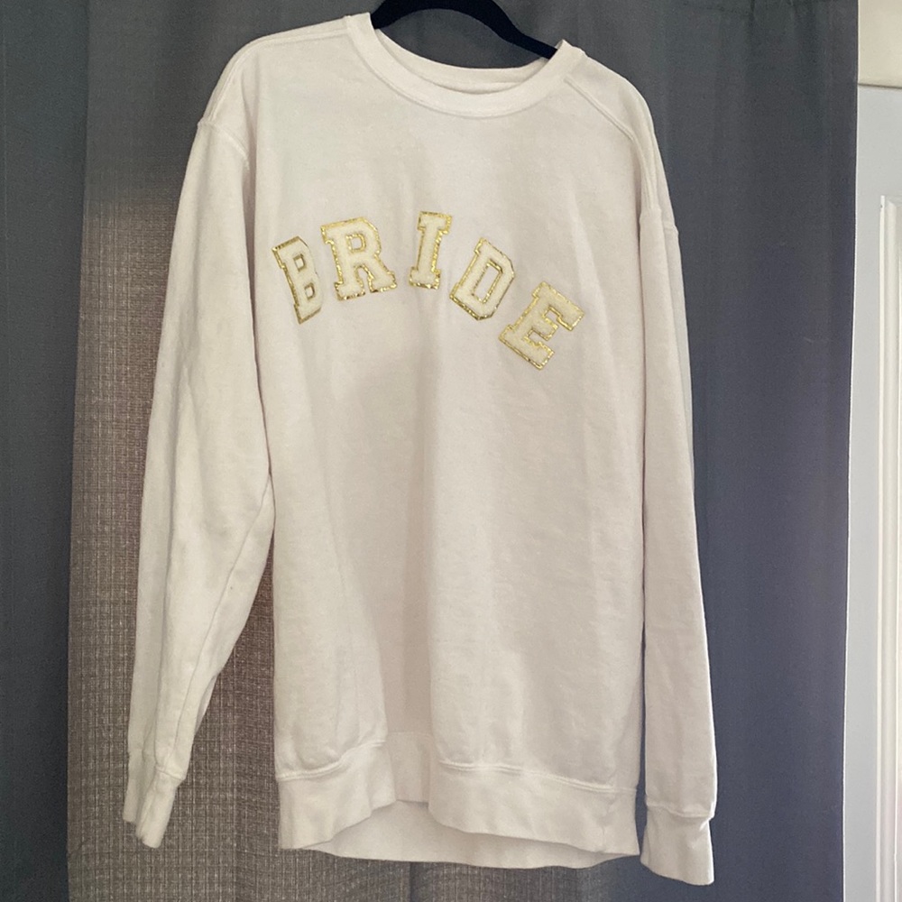 “Bride” sweater. Only worn a couple of times. No stains or blemishes.